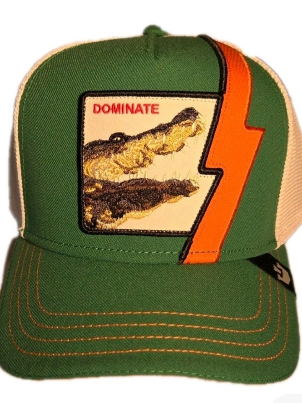 Goorin Bros Waterboy "Dominate" Alligator Snapback Trucker Hat